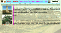 Desktop Screenshot of abiadelaobispalia.com